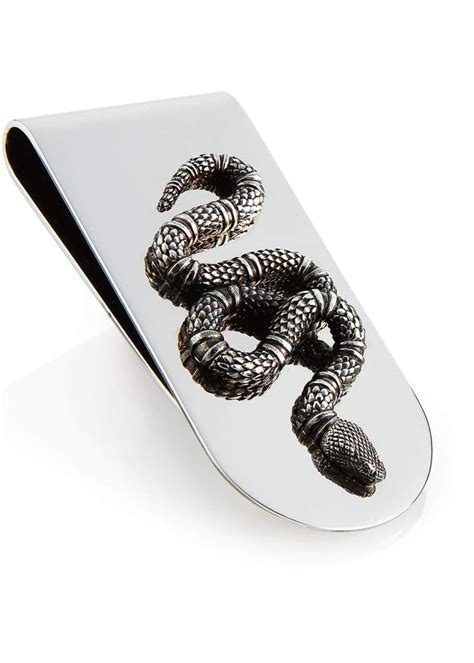 gucci money clips|gucci money clip snake.